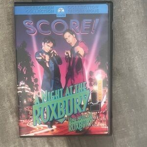 Night at the Roxbury DVD with Purple and Black Cover